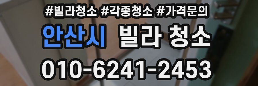 안산시 빌라 청소