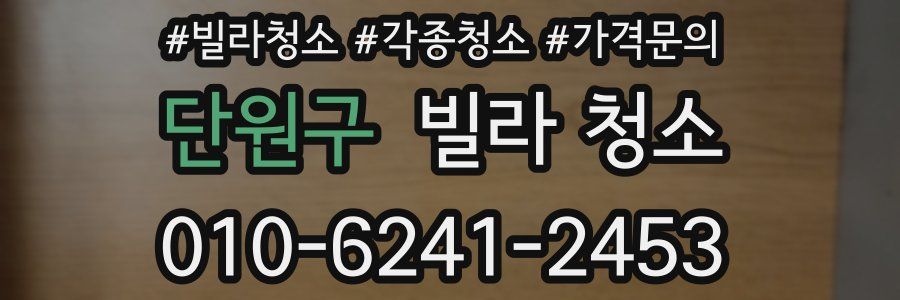 단원구 빌라 청소