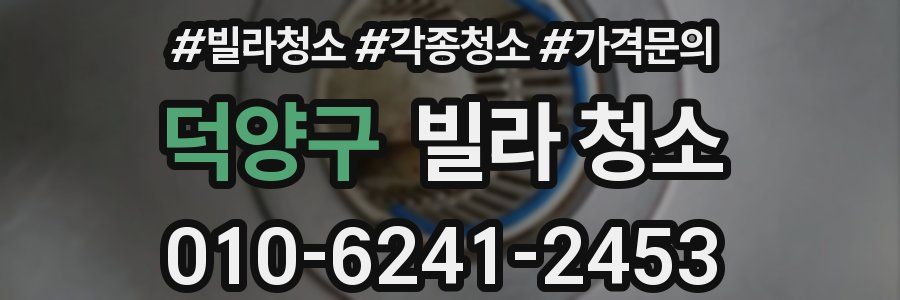 덕양구 빌라 청소