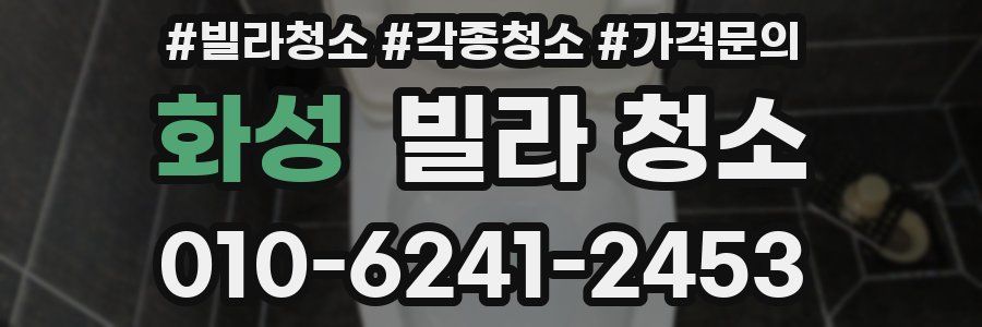 화성 빌라 청소