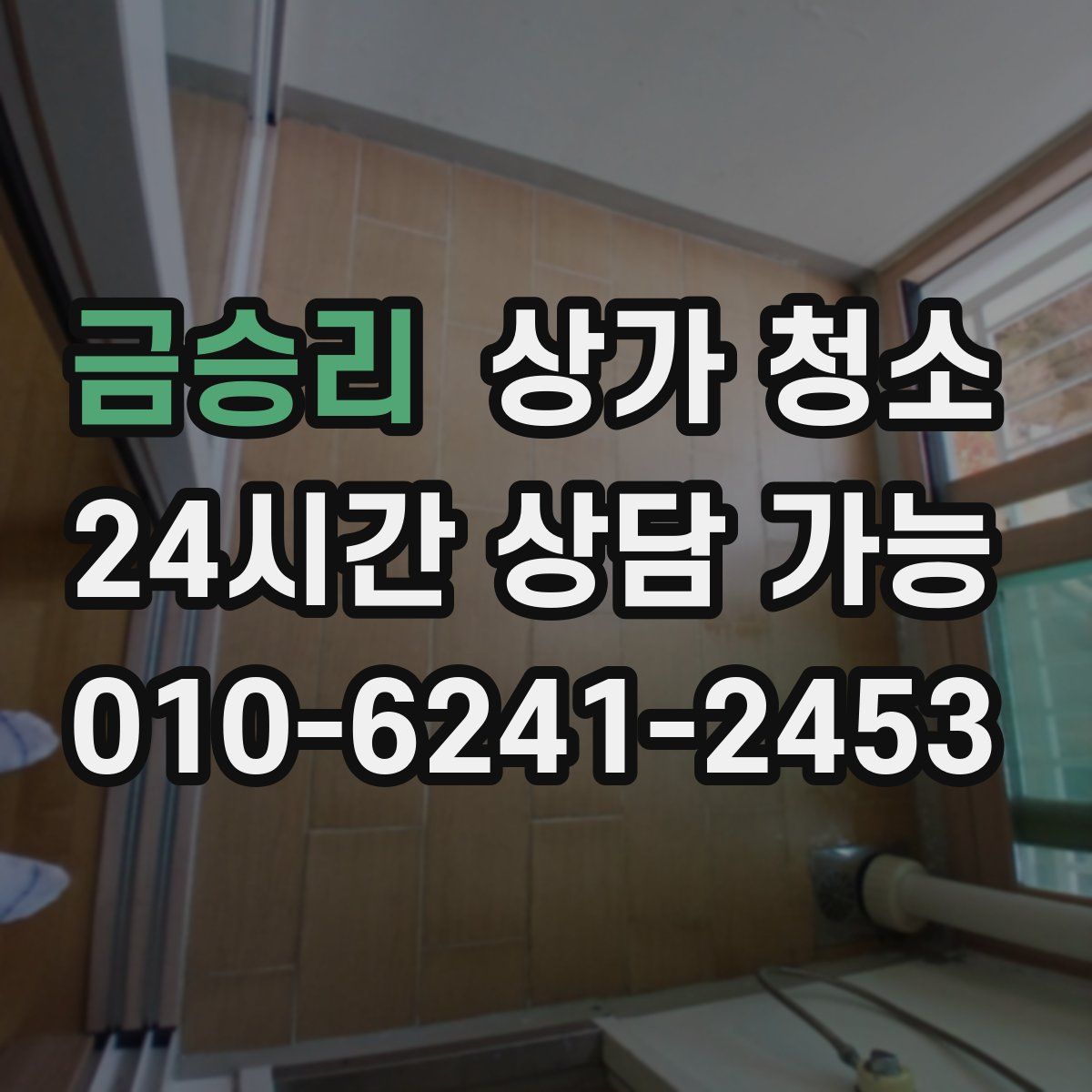 금승리 상가 청소