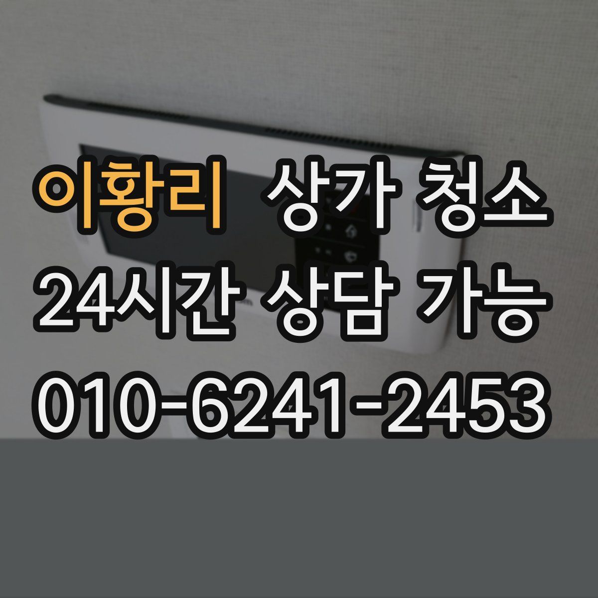 이황리 상가 청소
