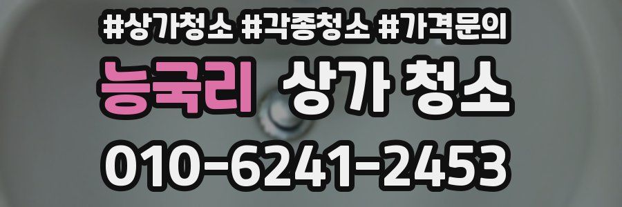 능국리 상가 청소