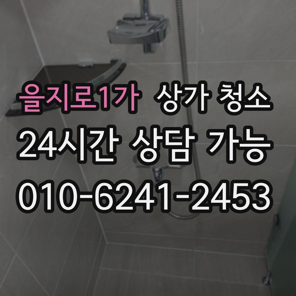 을지로1가 상가 청소