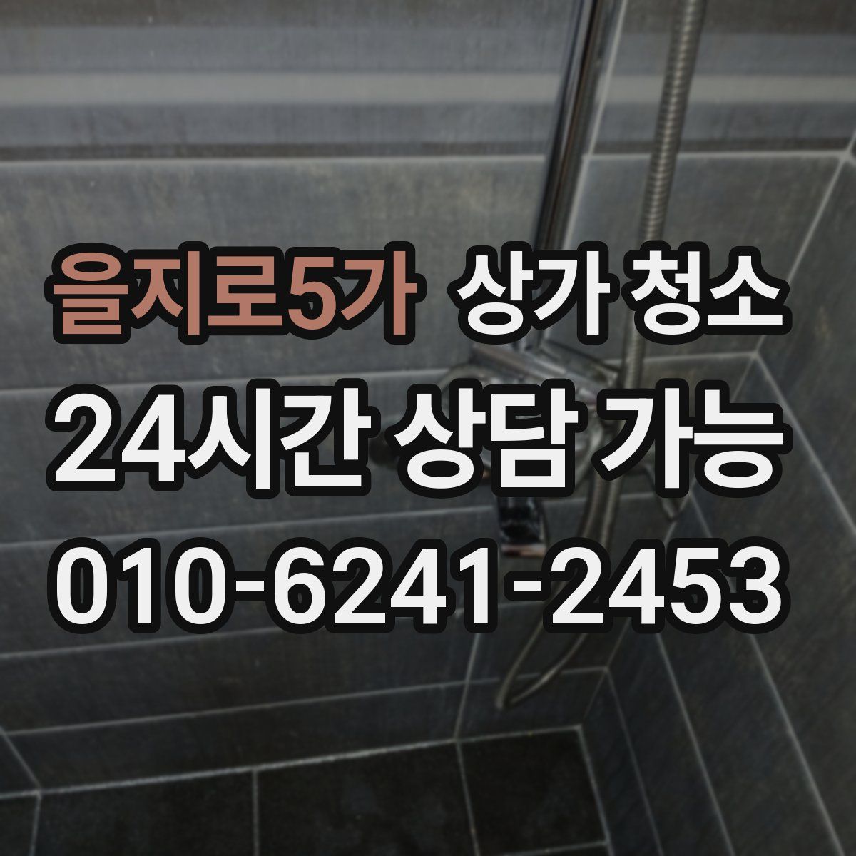 을지로5가 상가 청소