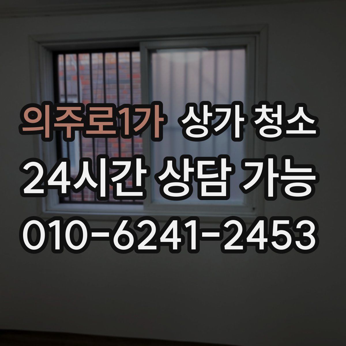 의주로1가 상가 청소