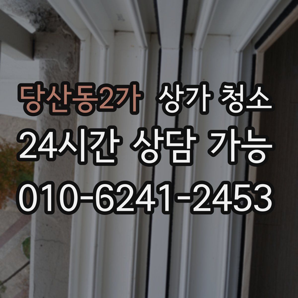 당산동2가 상가 청소