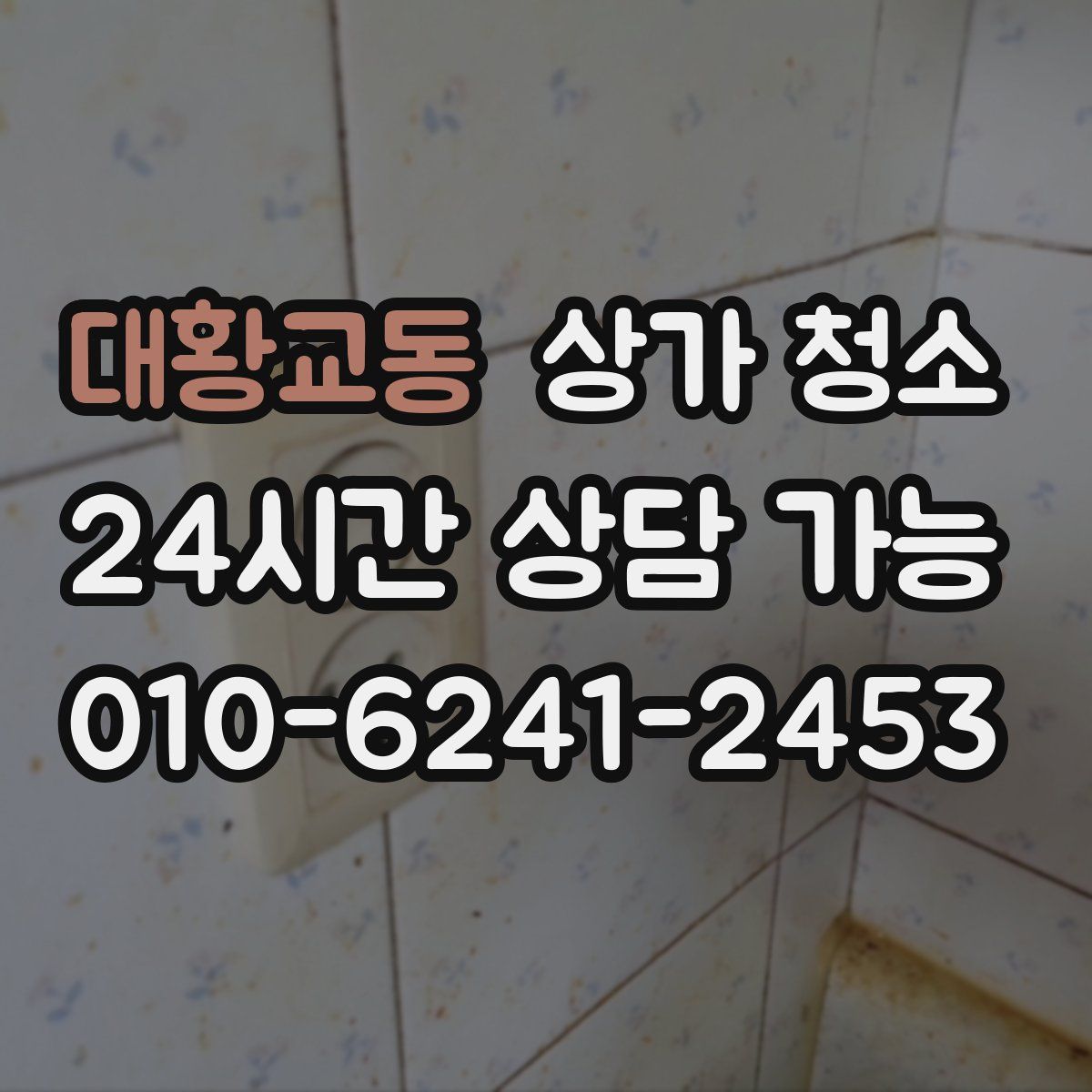 대황교동 상가 청소