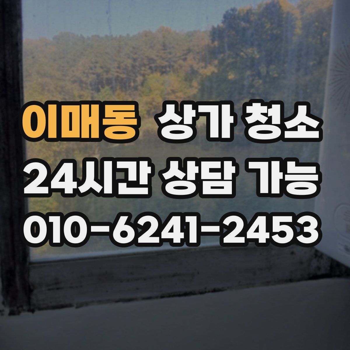 이매동 상가 청소