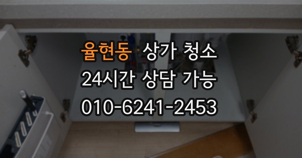 율현동 상가 청소