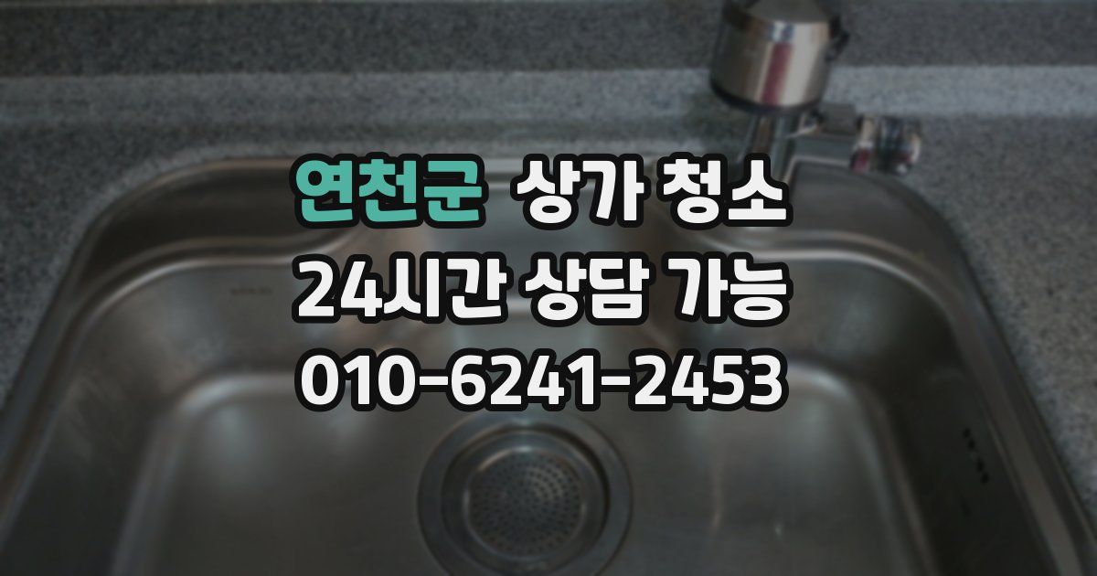 연천군 상가 청소