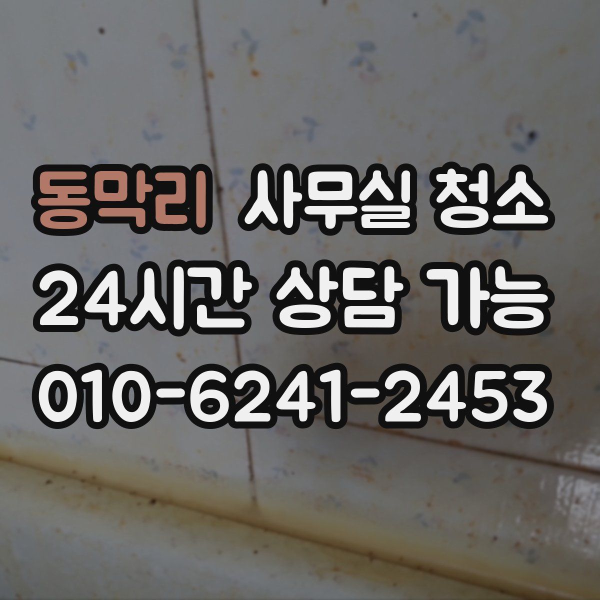동막리 사무실 청소