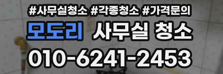 모도리 사무실 청소