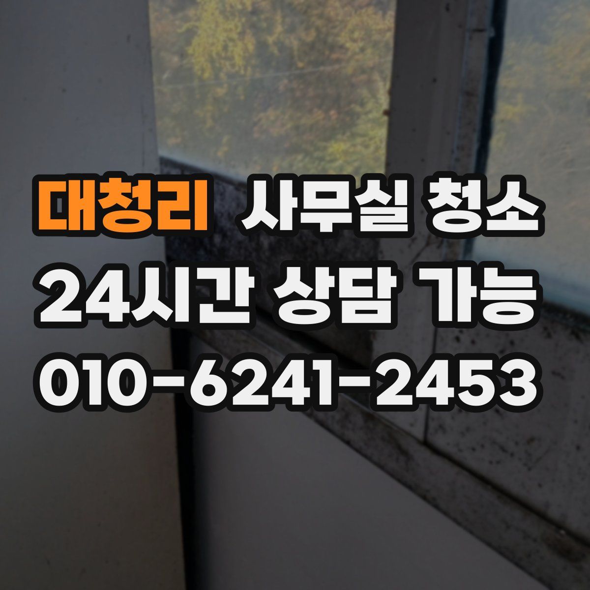 대청리 사무실 청소