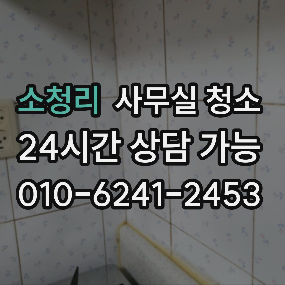 소청리 사무실 청소