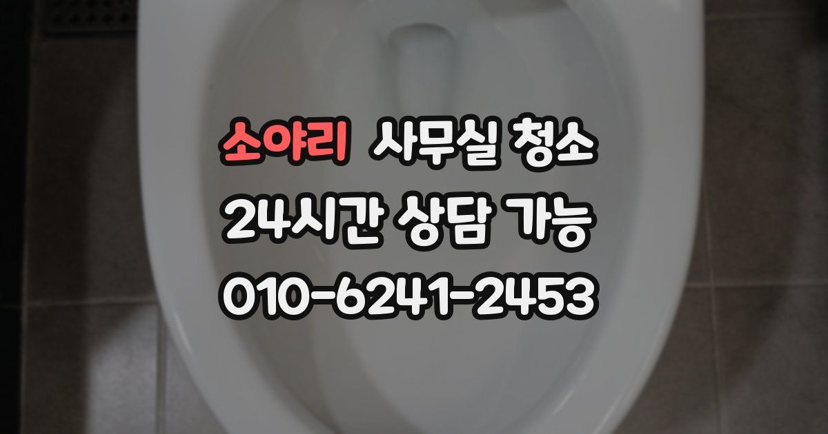 소야리 사무실 청소