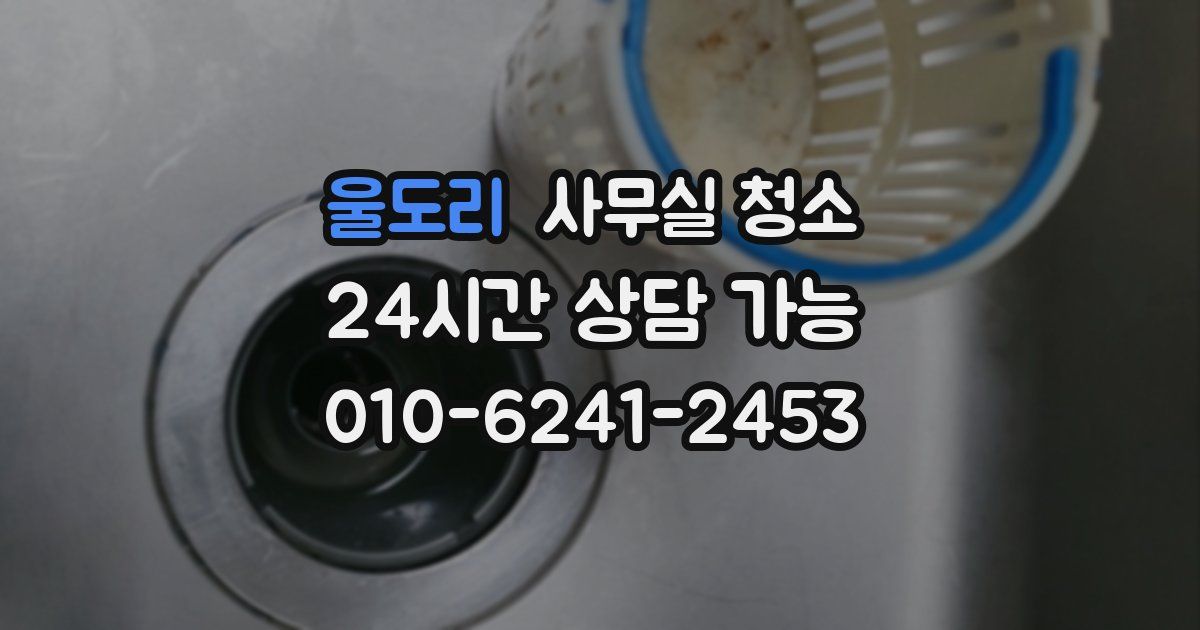 울도리 사무실 청소