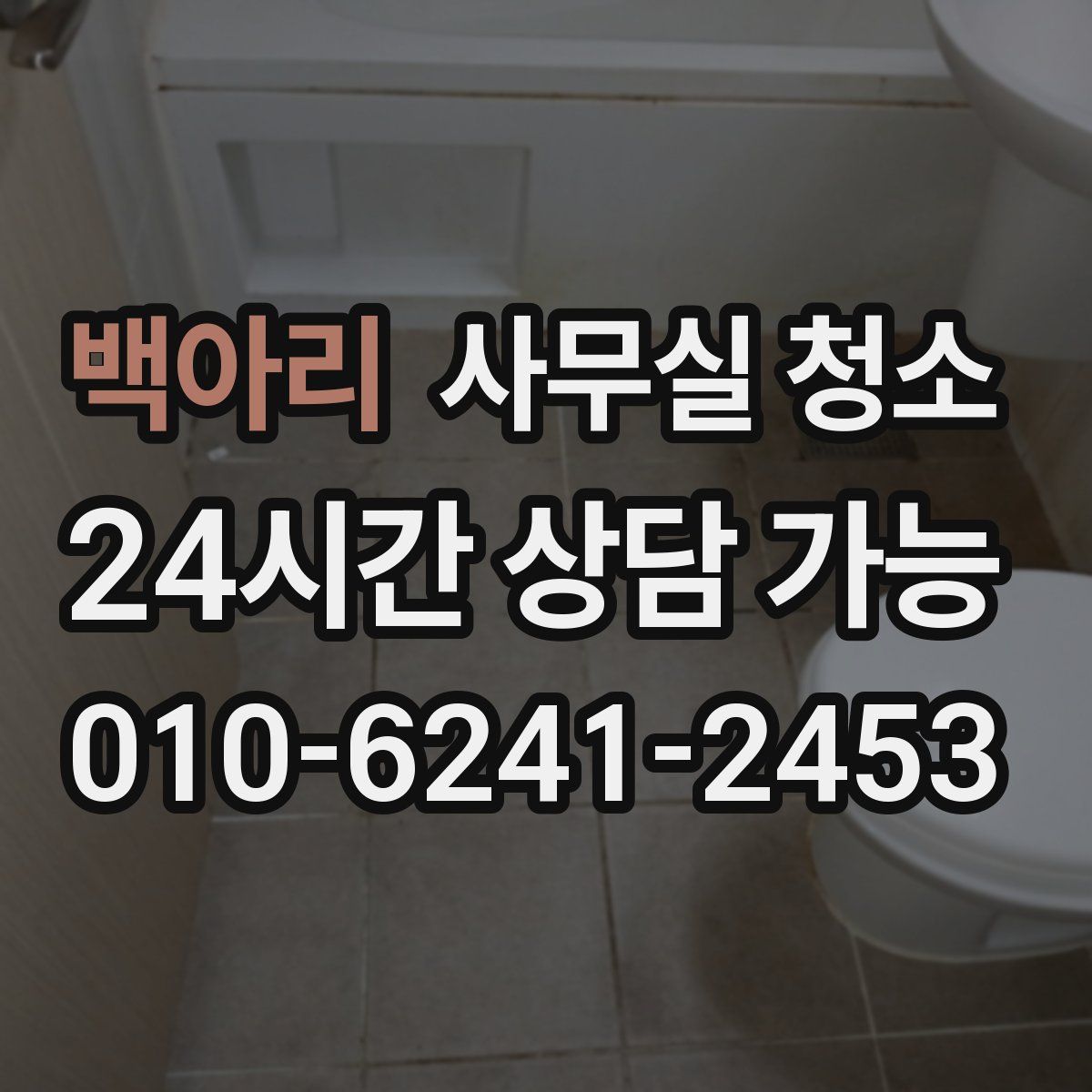 백아리 사무실 청소