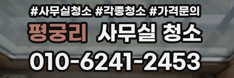 평궁리 사무실 청소