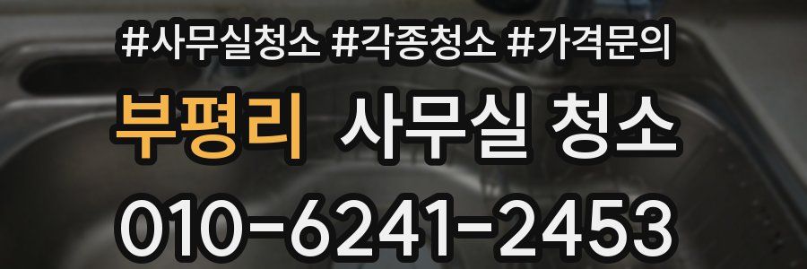 부평리 사무실 청소