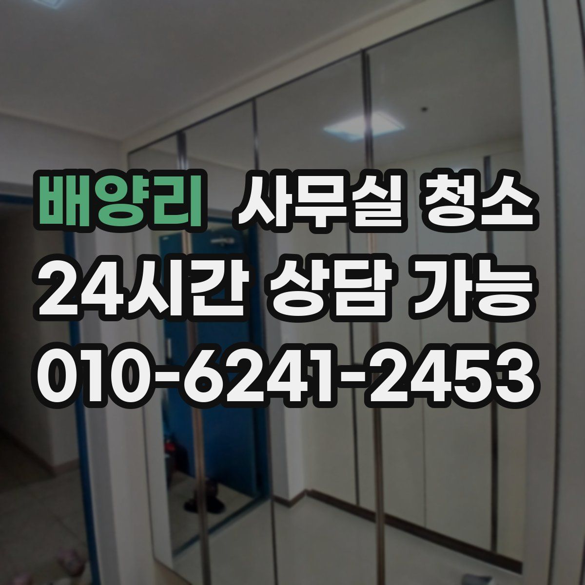 배양리 사무실 청소