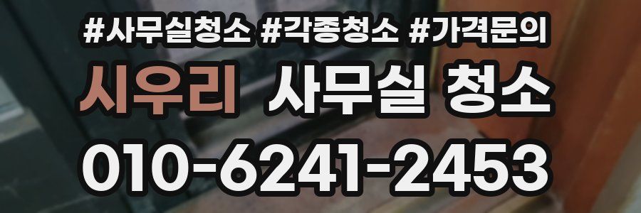 시우리 사무실 청소