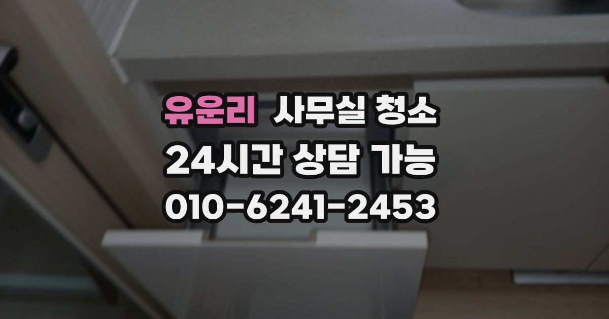 유운리 사무실 청소