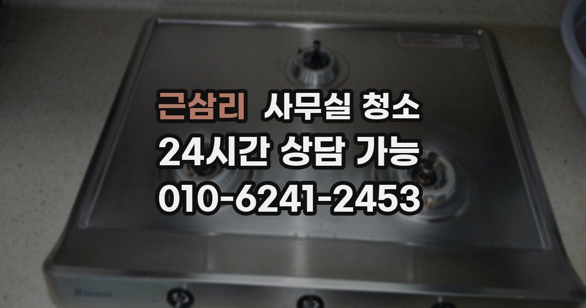 근삼리 사무실 청소