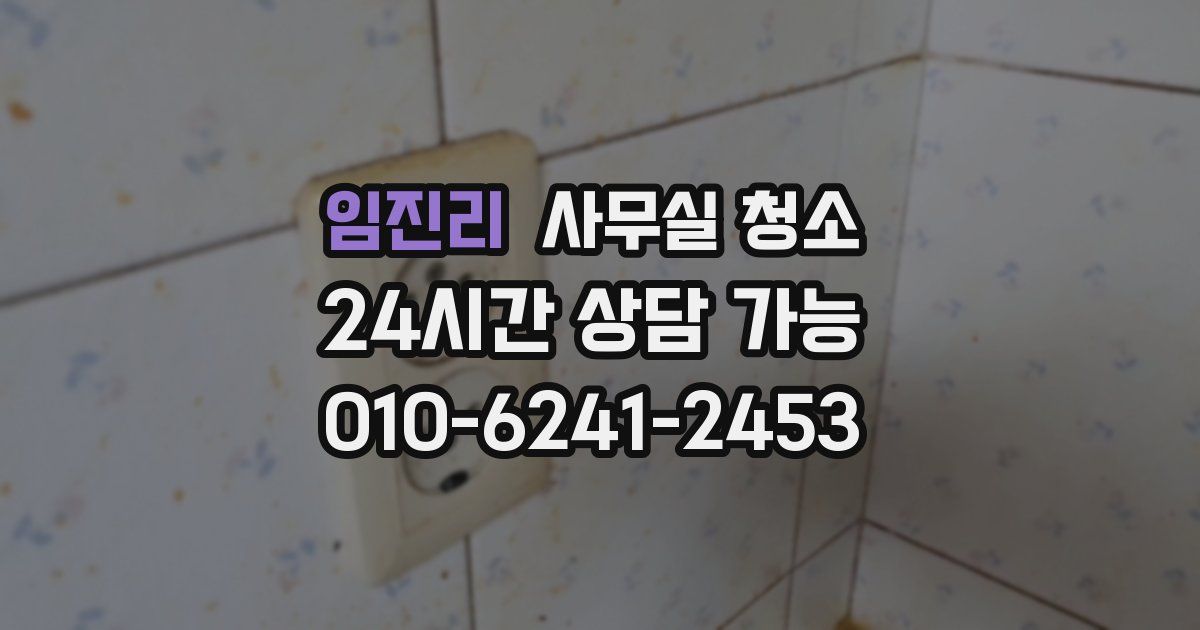 임진리 사무실 청소