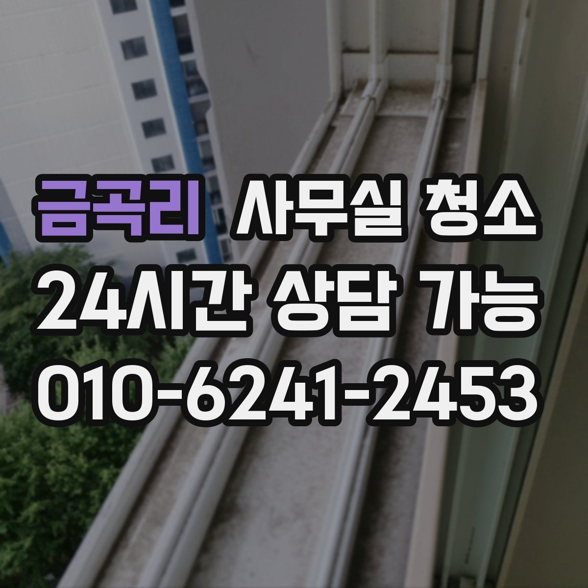 금곡리 사무실 청소
