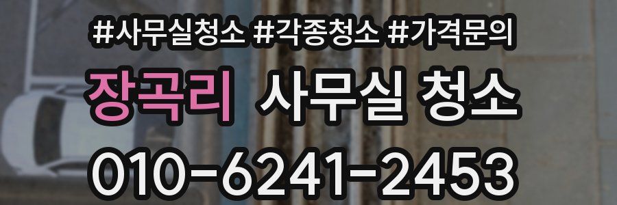 장곡리 사무실 청소