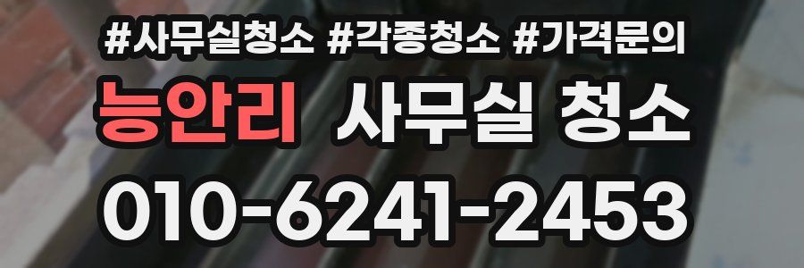 능안리 사무실 청소
