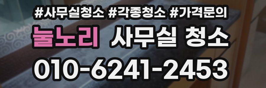 눌노리 사무실 청소