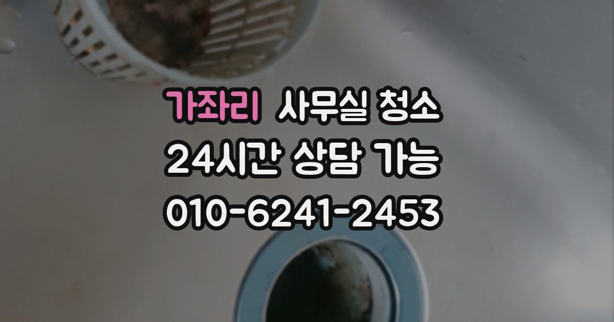 가좌리 사무실 청소