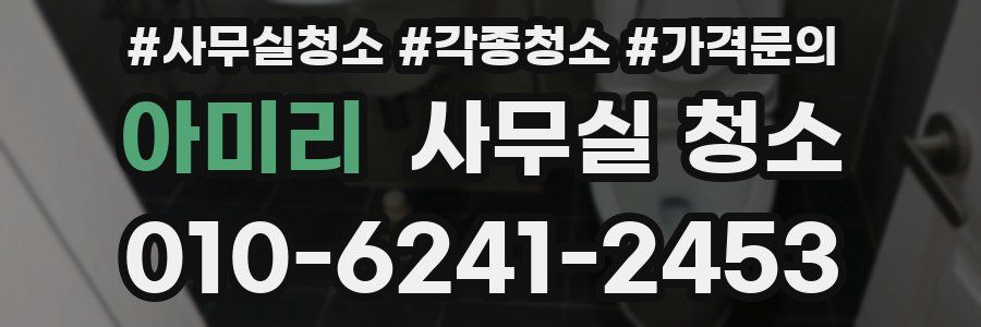 아미리 사무실 청소