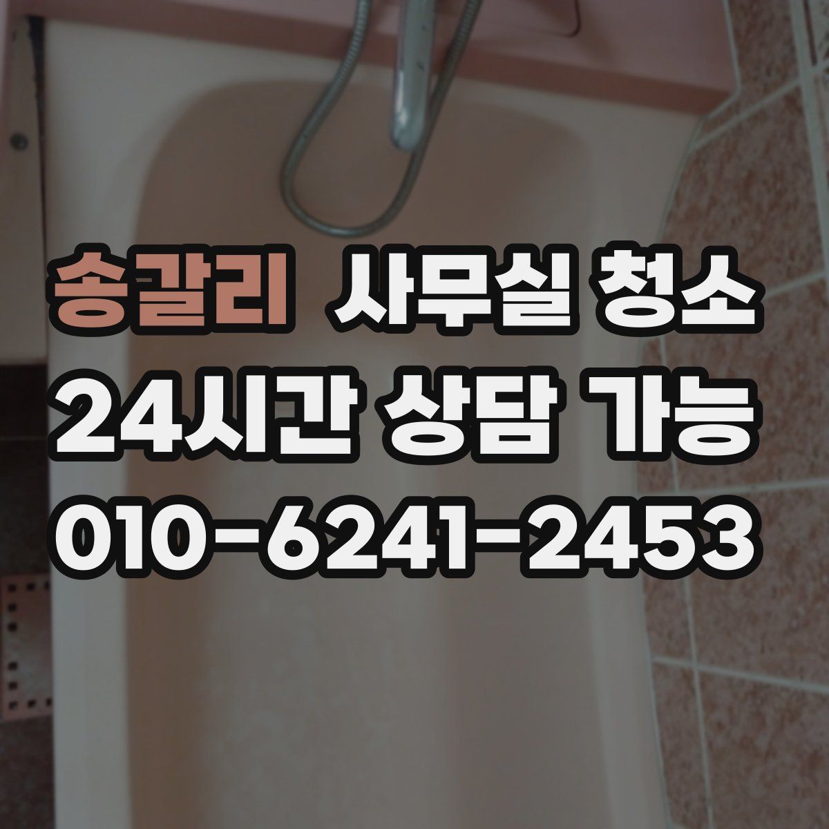 송갈리 사무실 청소