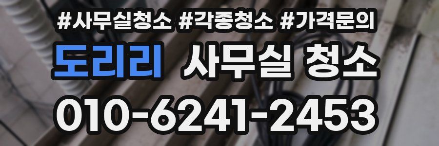 도리리 사무실 청소
