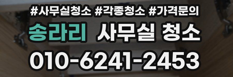 송라리 사무실 청소