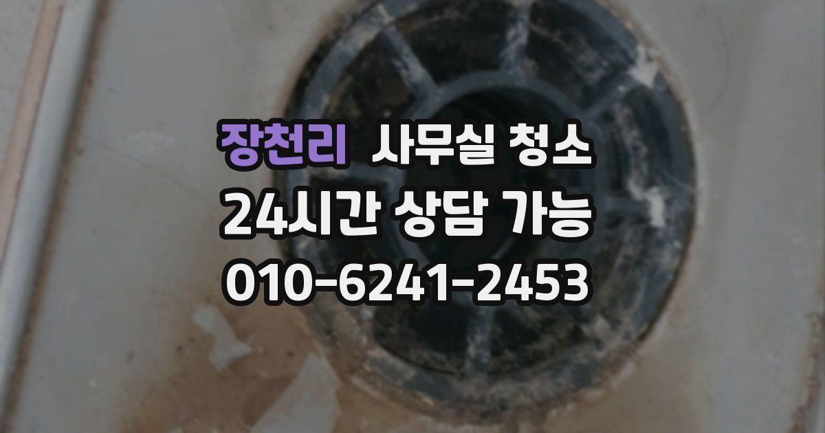 장천리 사무실 청소