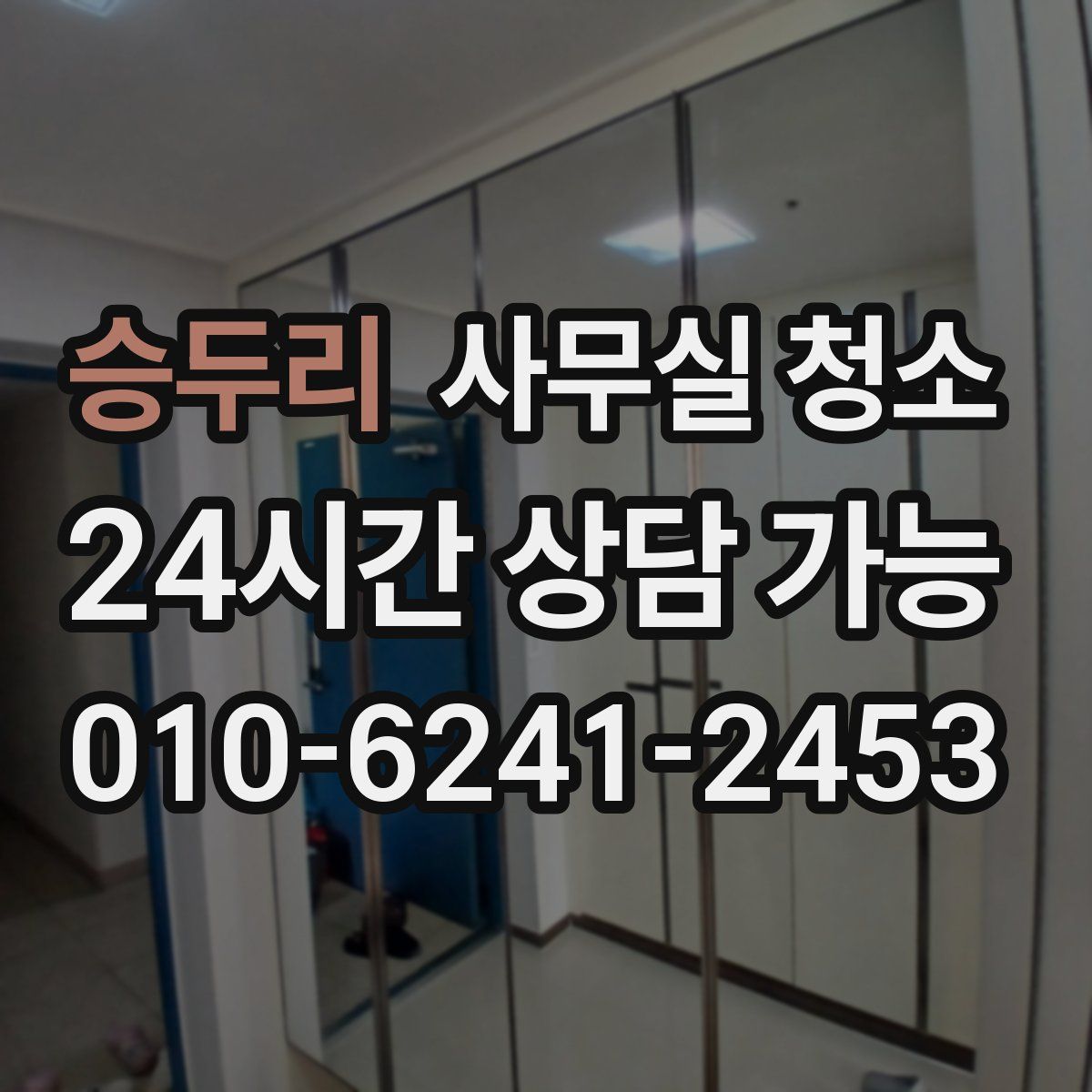 승두리 사무실 청소
