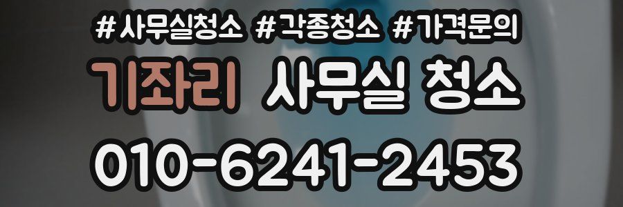 기좌리 사무실 청소