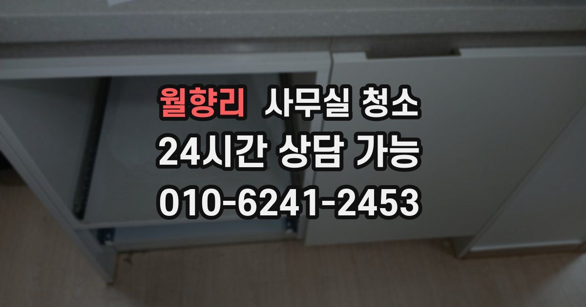 월향리 사무실 청소