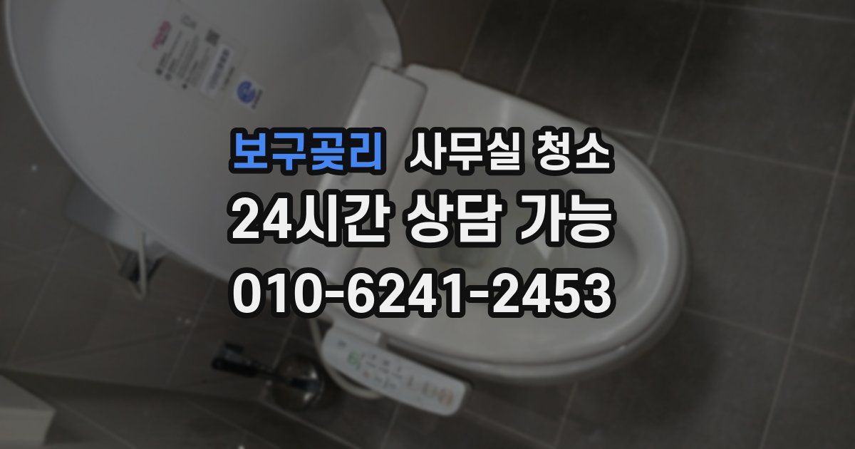 보구곶리 사무실 청소