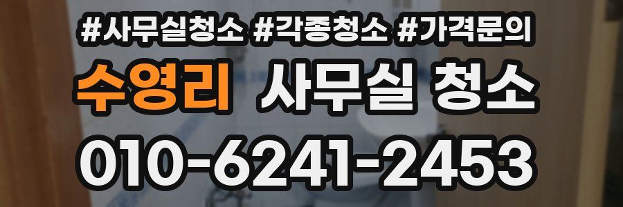 수영리 사무실 청소