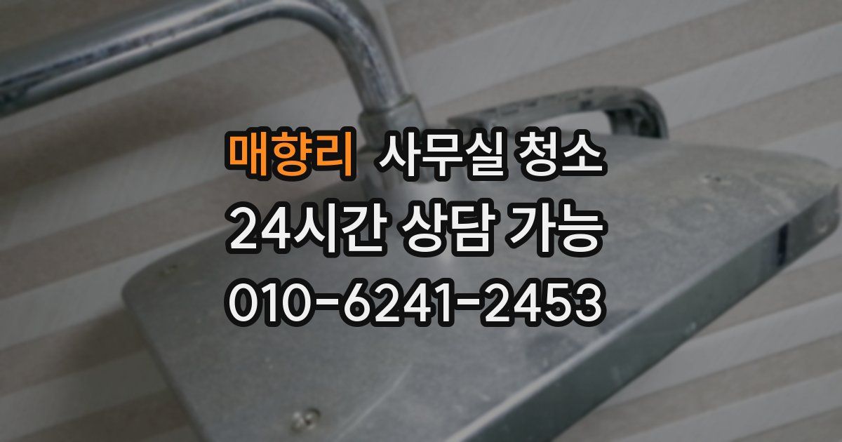 매향리 사무실 청소