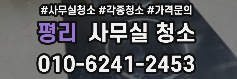 평리 사무실 청소