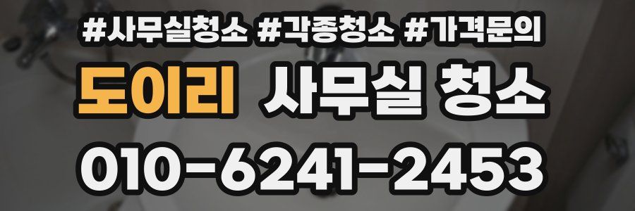 도이리 사무실 청소