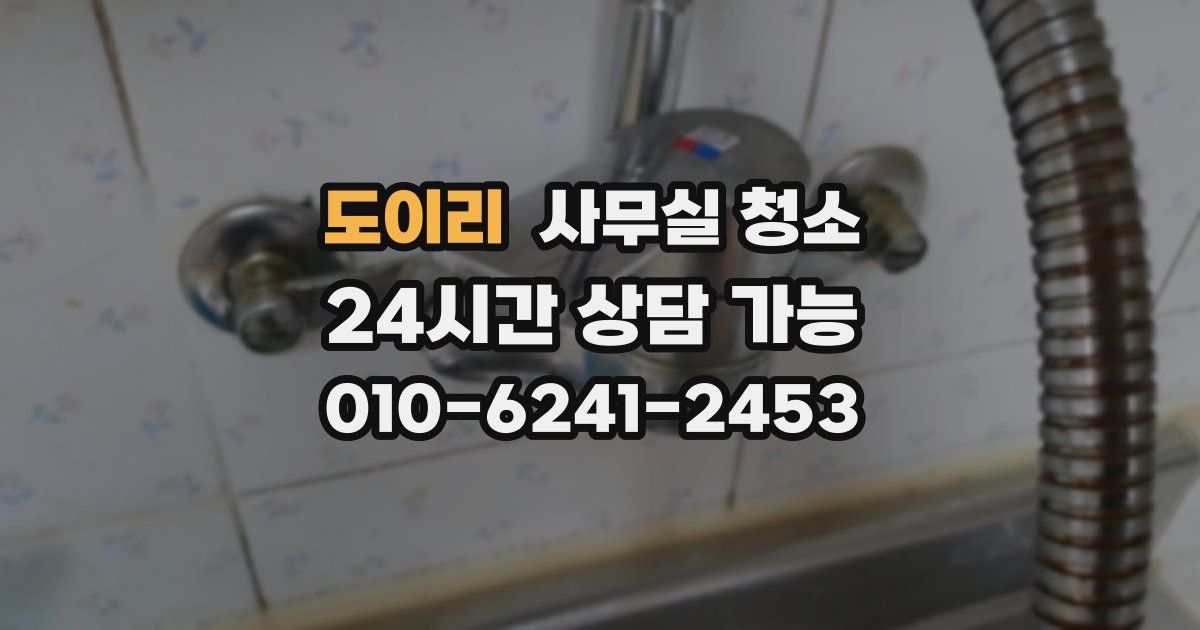 도이리 사무실 청소
