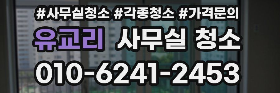 유교리 사무실 청소