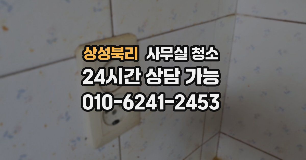 상성북리 사무실 청소